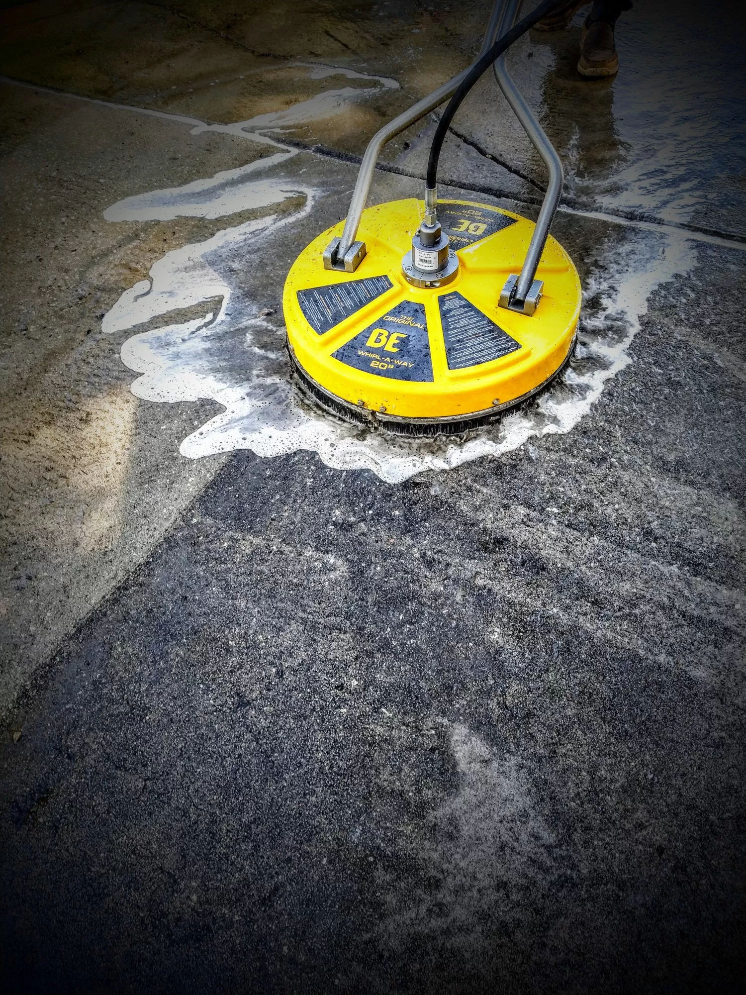 Basketball Court Pressure Cleaning in Seville, FL