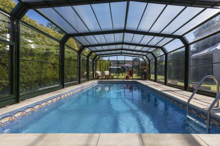 Pool enclosure washing